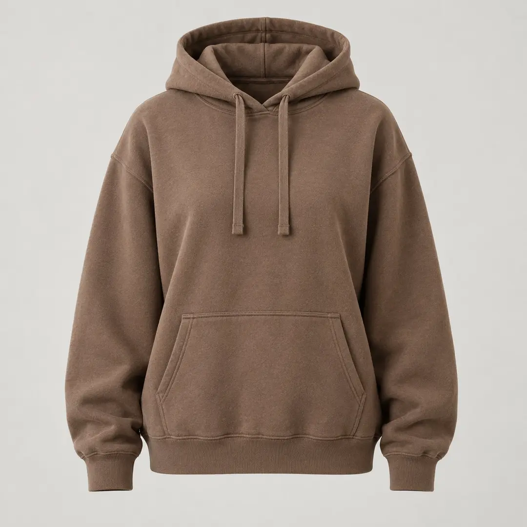 Mid-Levels Fleece Hoodie in Mocha