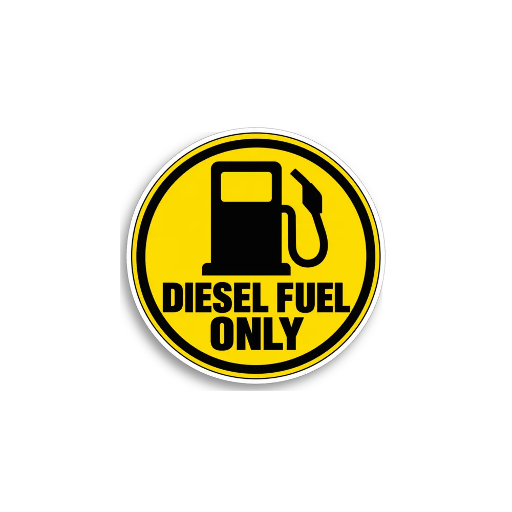 Nur Diesel Sticker