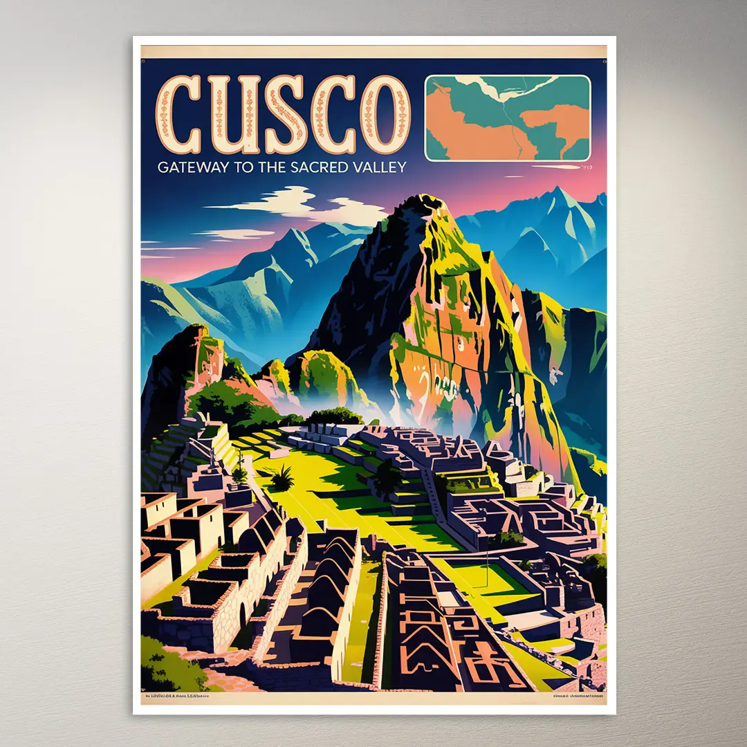 Cusco Reiseposter