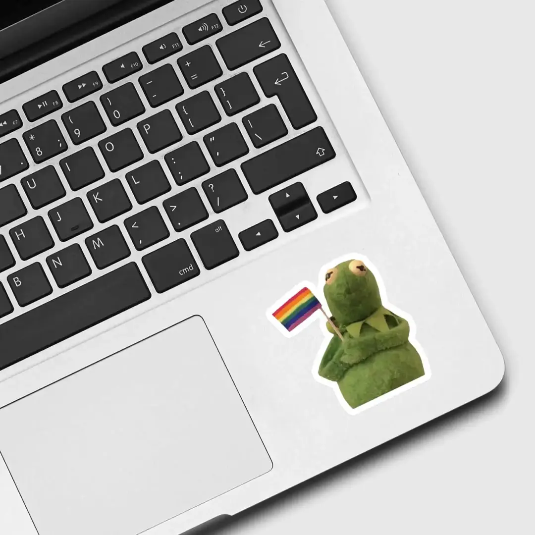 สติกเกอร์ Kermit ธงไพรด์
