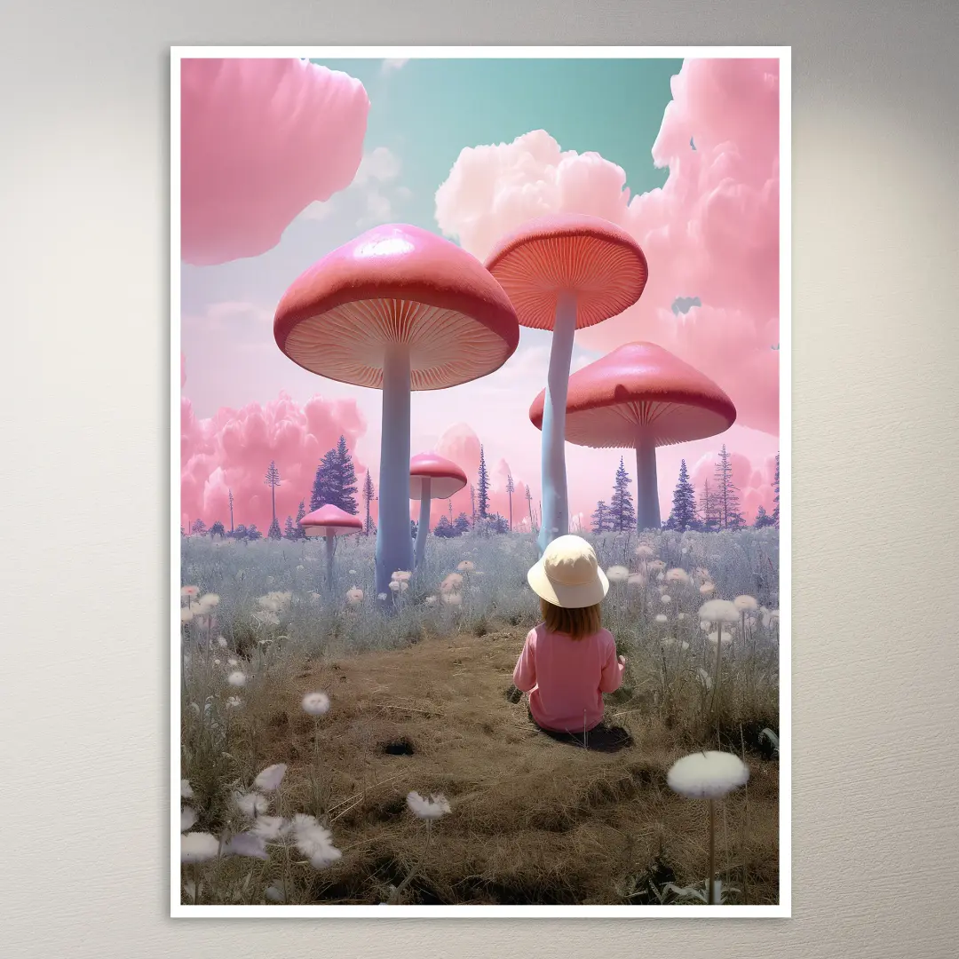 Trippy Kunst-Poster