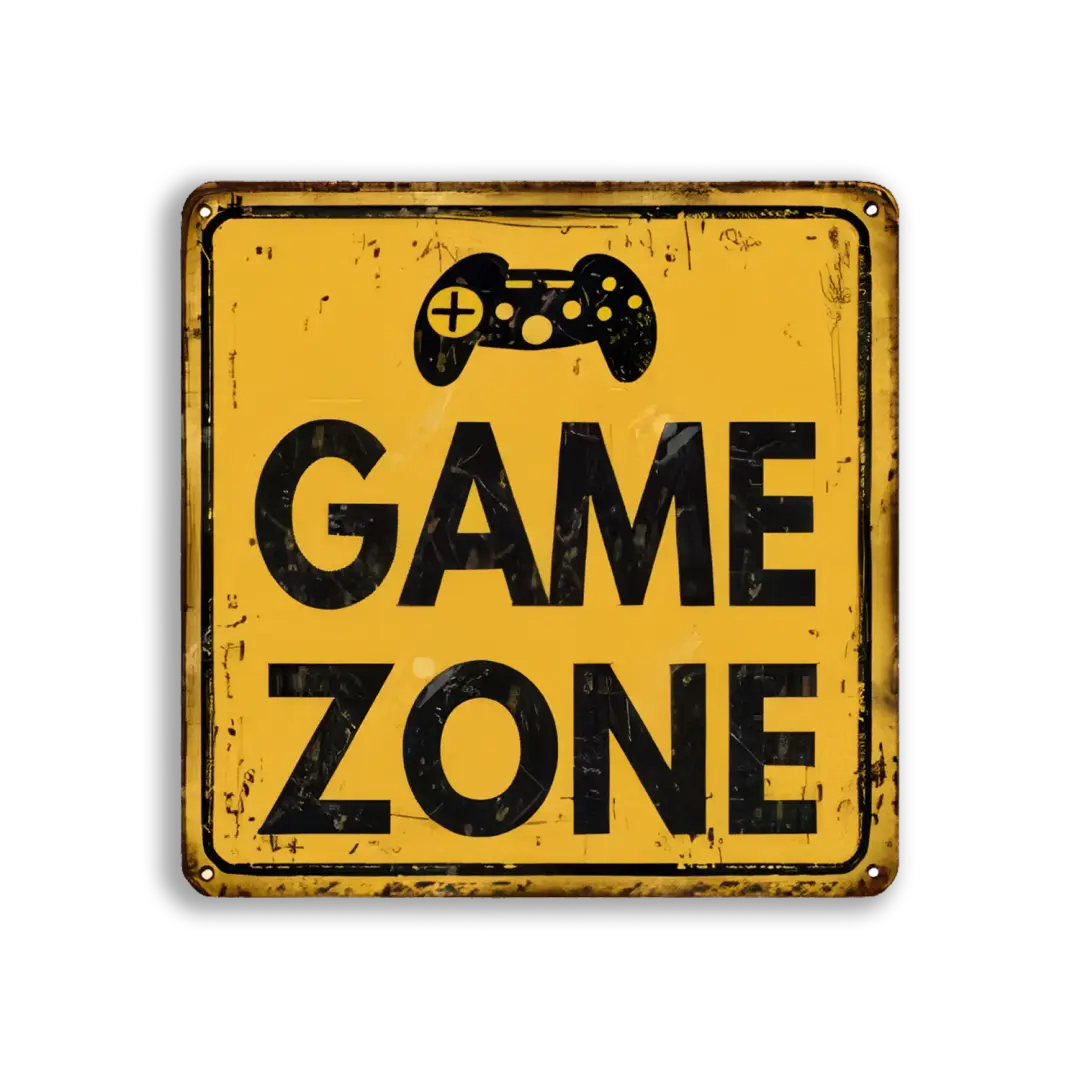 Welcome to the Game Zone Sticker