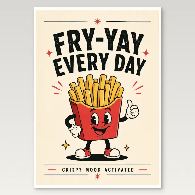 Pommes-Poster