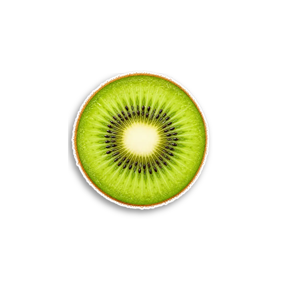 Kiwi Slice Sticker