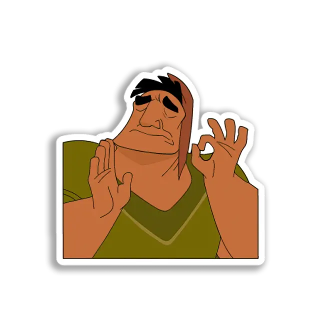 Kronk Ok Meme Sticker