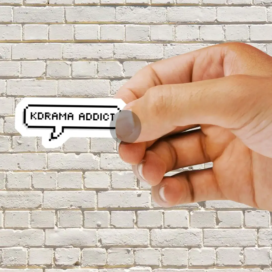 Kdrama addict Sticker