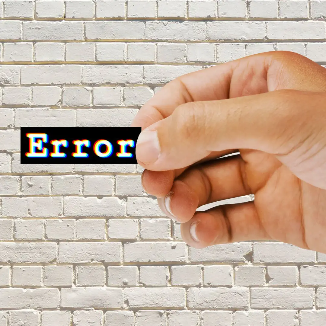 Error Sticker