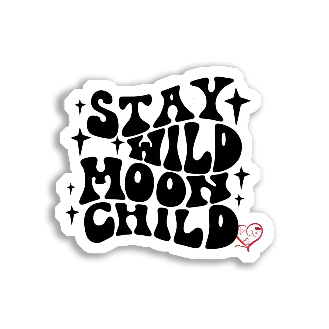 Bleib wild, Mondkind Sticker