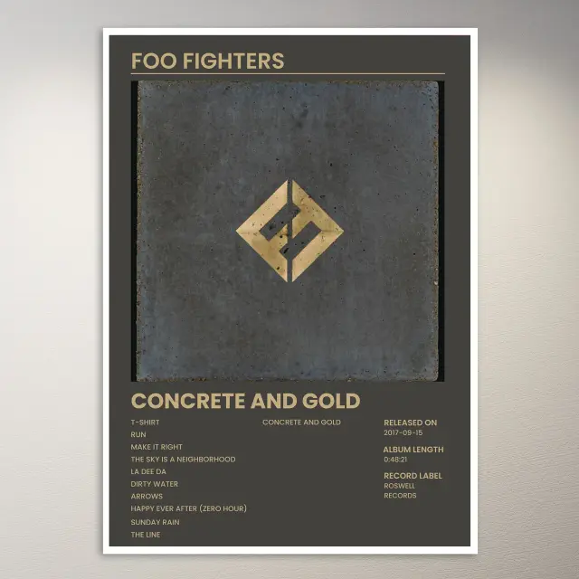 Foo Fighters Poster