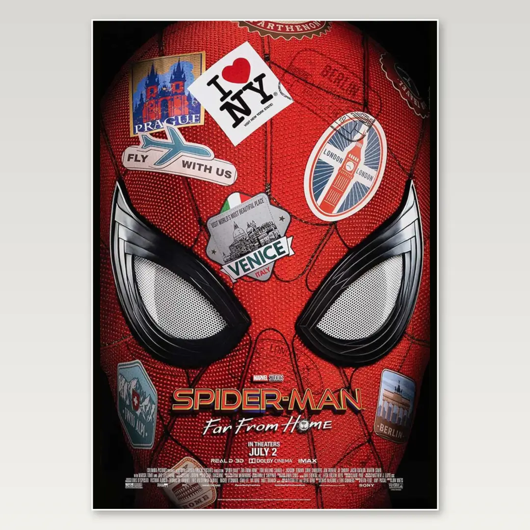 Spider-Man Far From Home A4-Poster