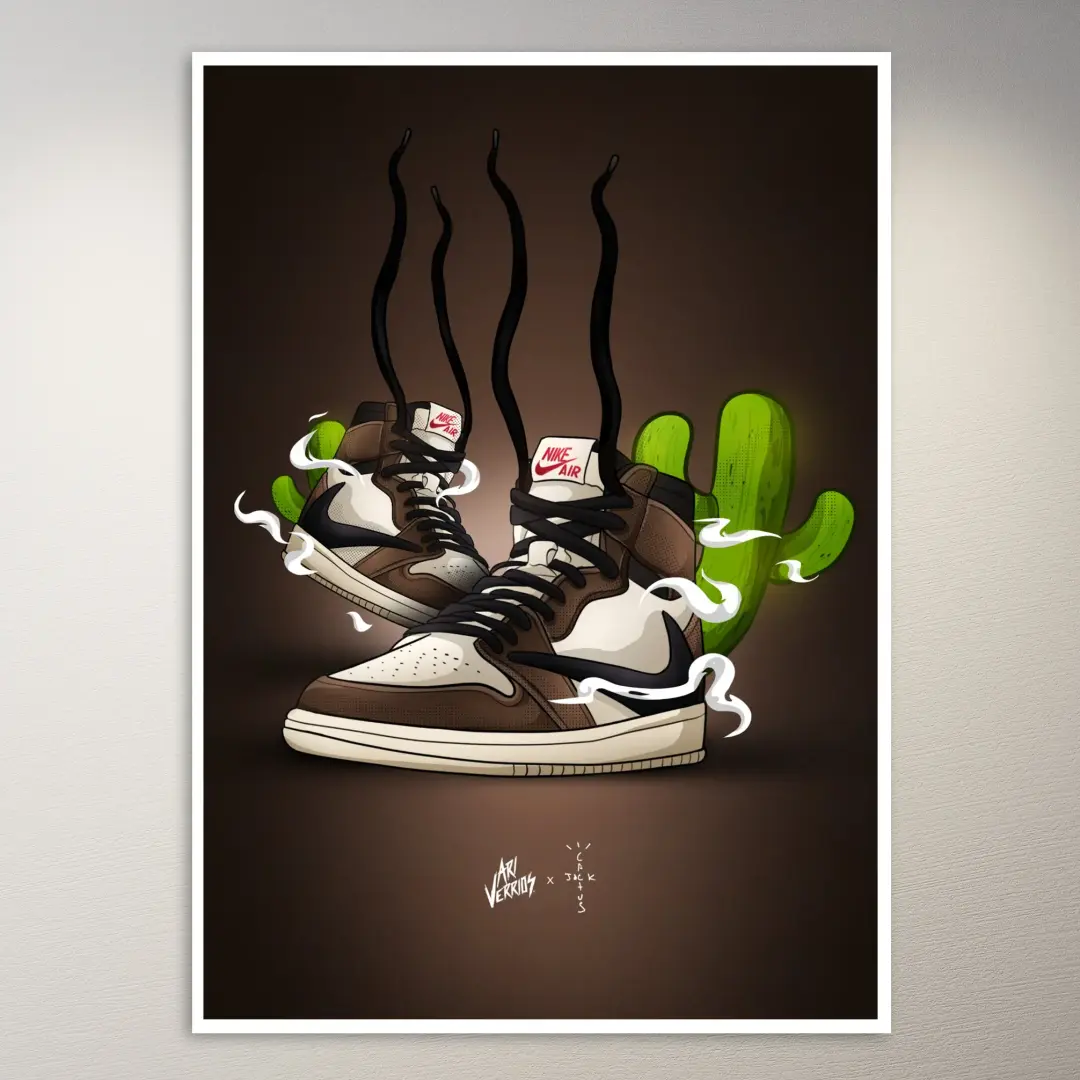 Sneakerhead Kunst-Poster