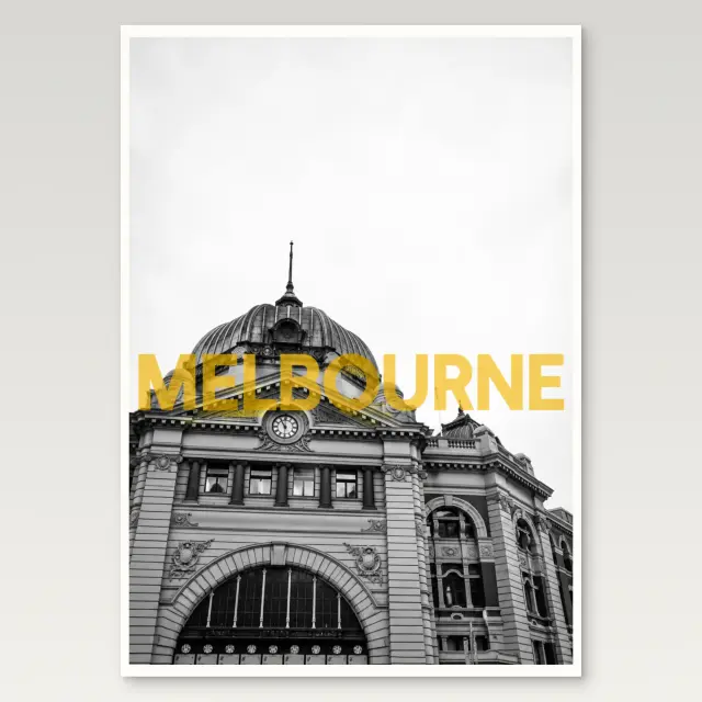 Melbourne Poster