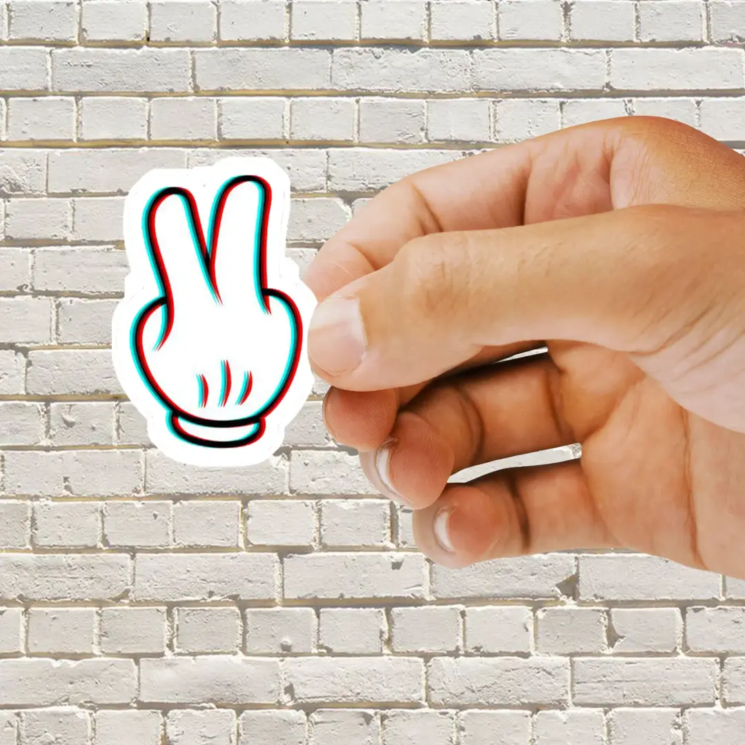Trippy Peace Sticker