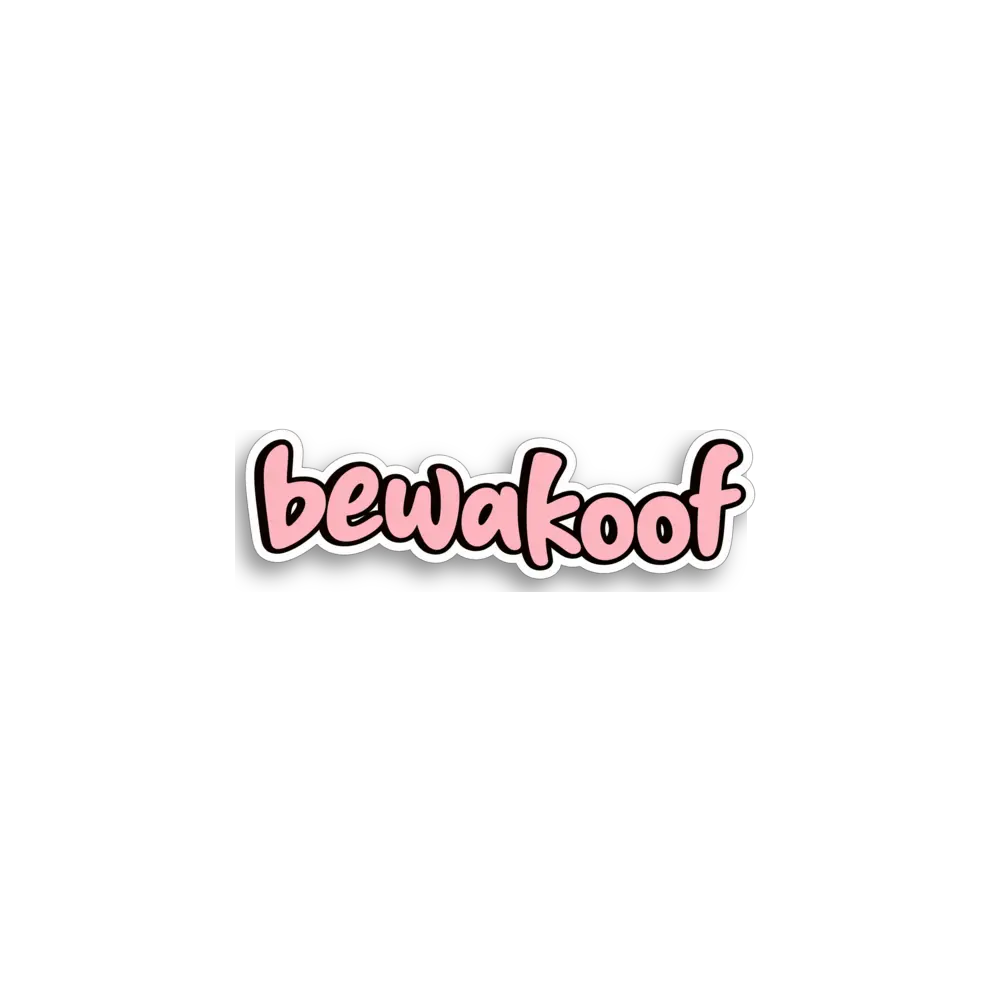 Pegatina BewaKoof