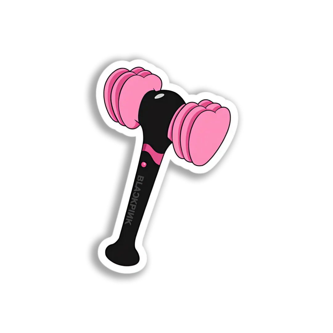 Blackpink Lightstick-Hammer Sticker
