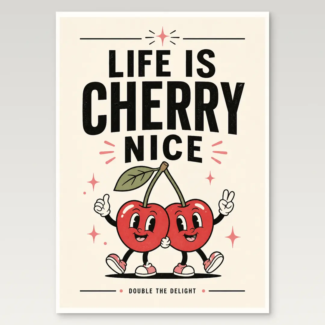 Cherries Poster