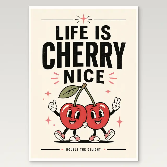 Cherries Poster