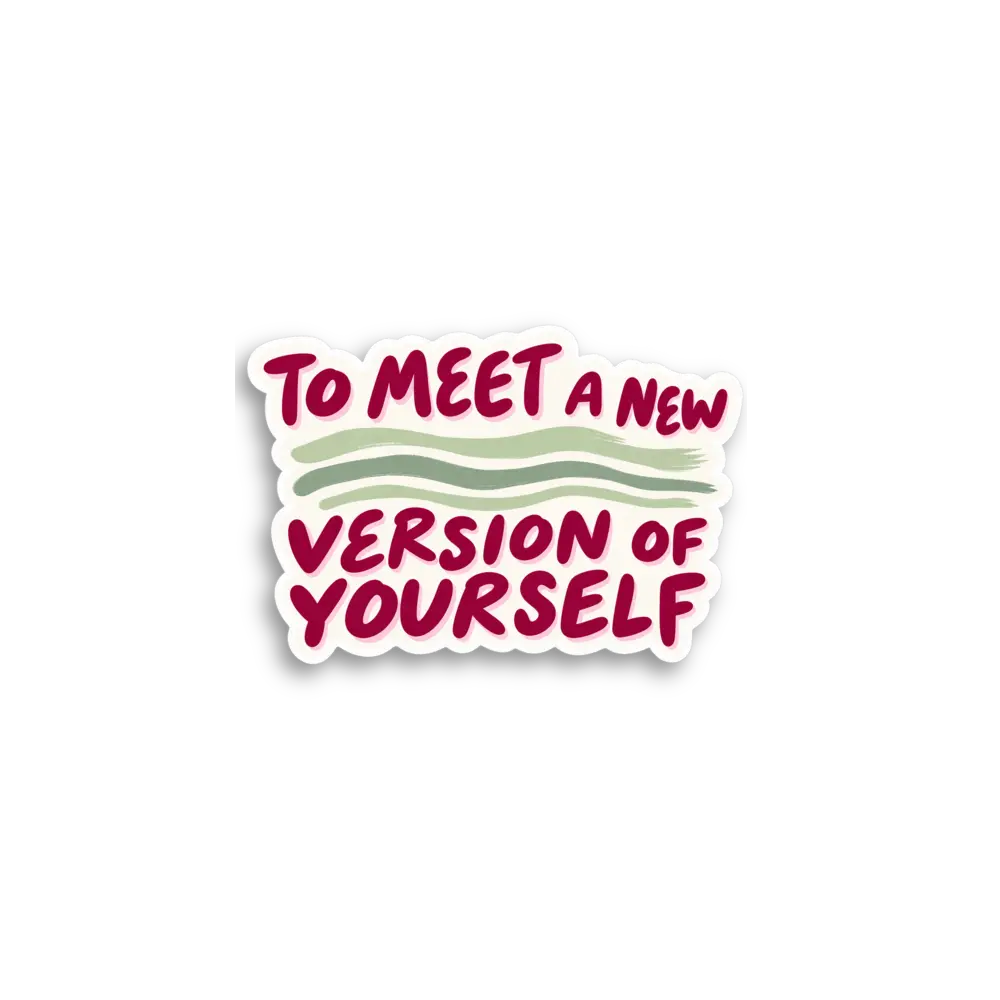 Um eine neue Version zu treffen Sticker