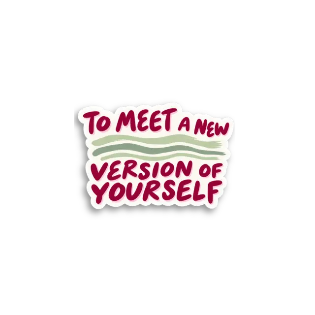 Um eine neue Version zu treffen Sticker
