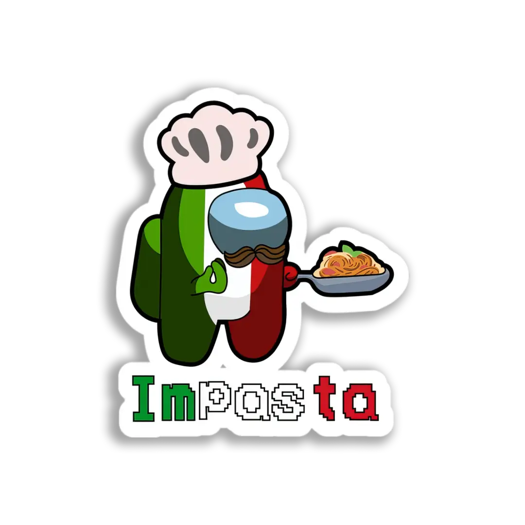 Italian Impasta Chef Sticker