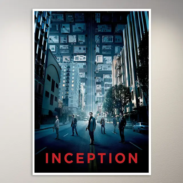 Inception Stadtstraßenszene Poster