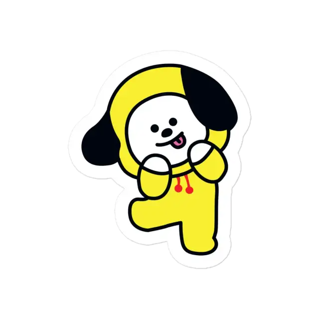 Pegatina de BTS BT21 Chimmy Jimin