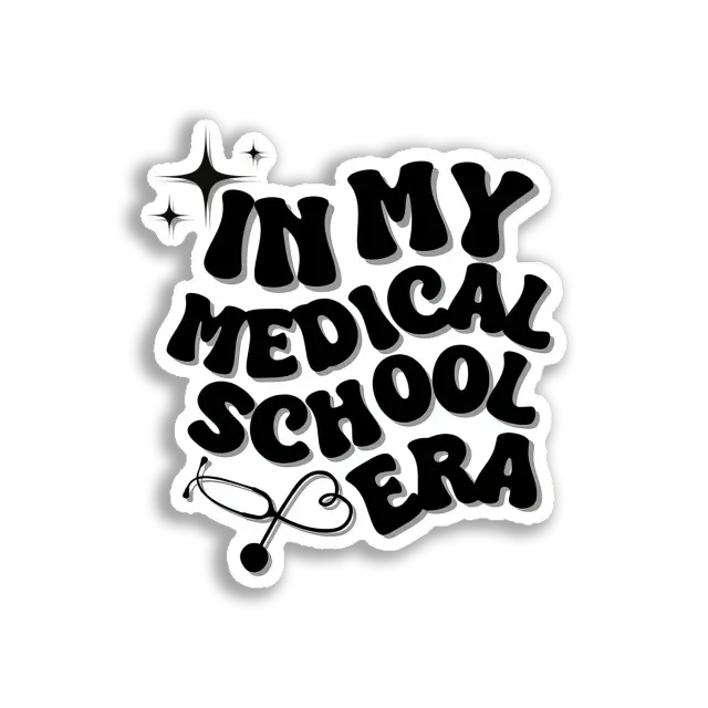 In my medical era Sticker