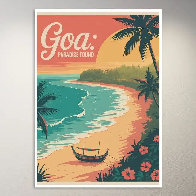 Goa Reiseposter