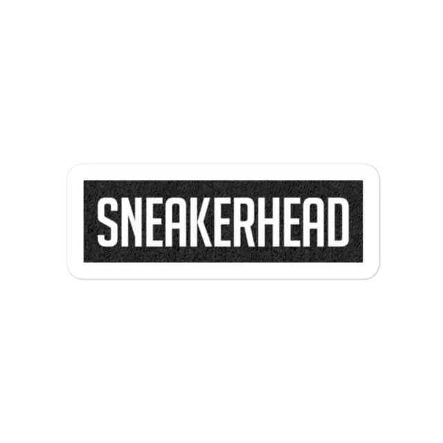 Sneakerhead Sticker