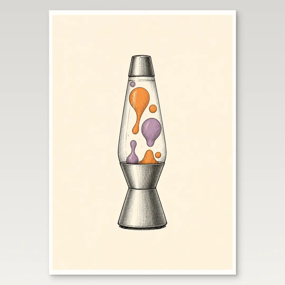 Lava Lamp Poster