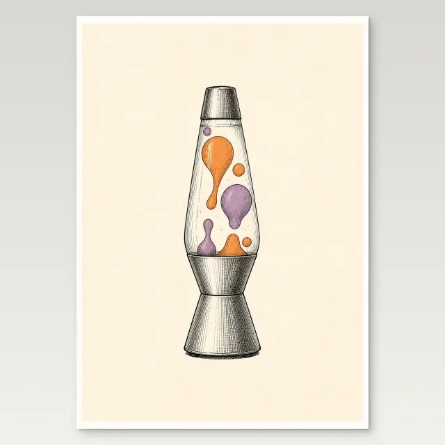 Lava Lamp Poster