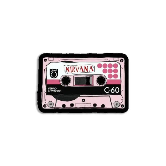 Nirvana Retro-Kassetten-Sticker