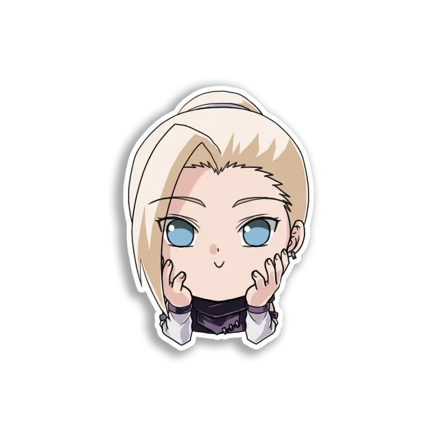Ino Yamanaka Chibi-Sticker