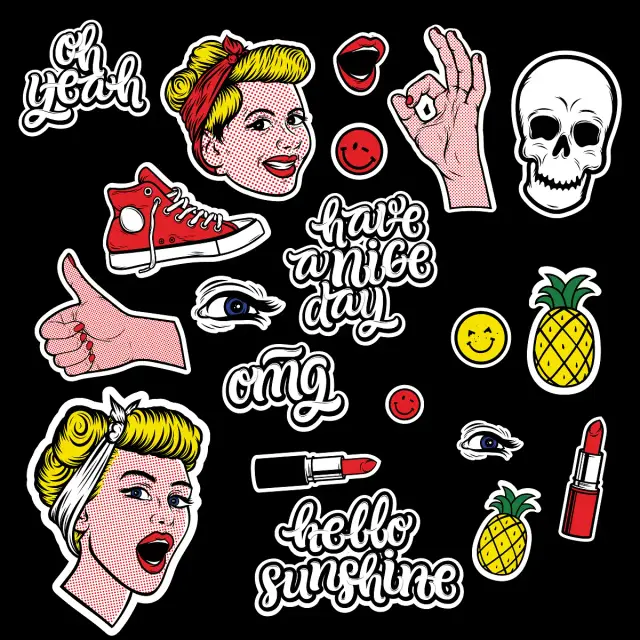 Pop-Art VSCO-Sticker