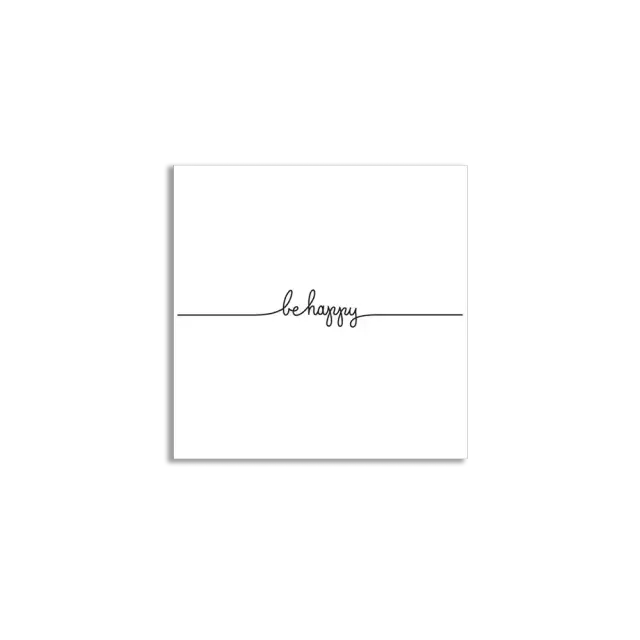 Be Happy Sticker