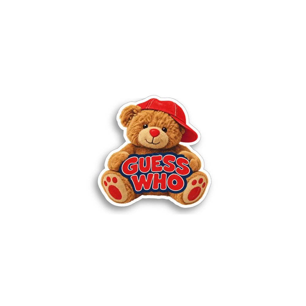Rate mal wer Bär Sticker