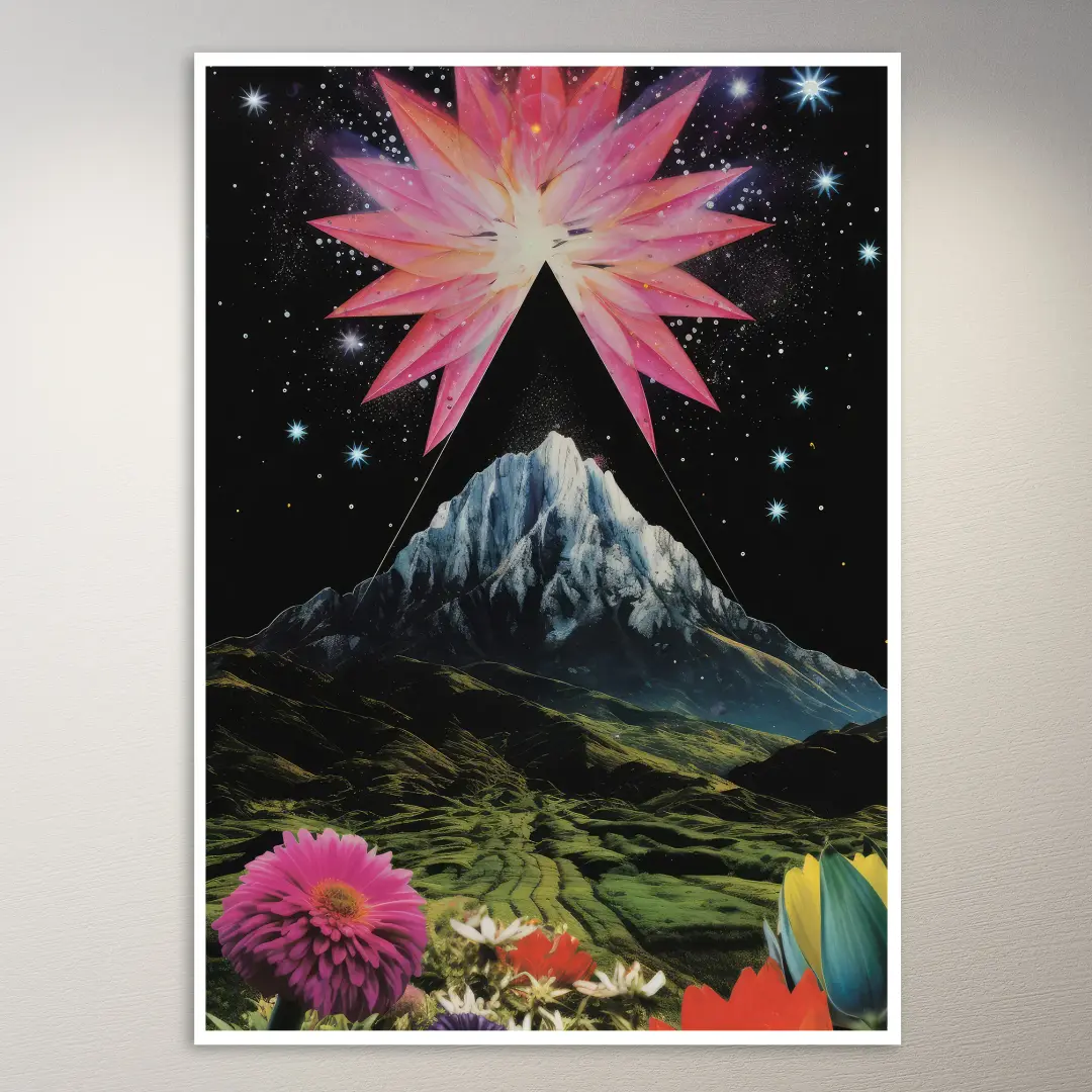 Trippy Kunst-Poster