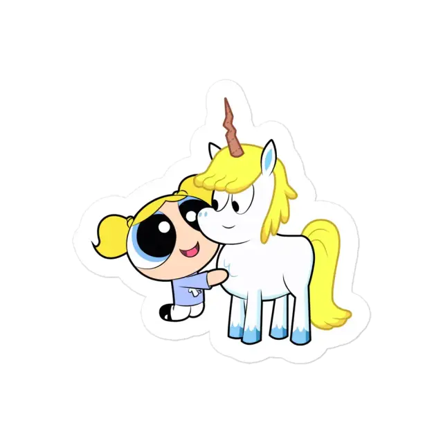 The Powerpuff Girls Bubbles und Donny Sticker