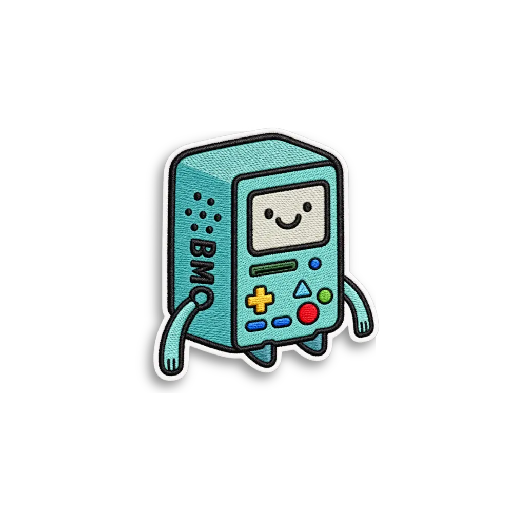Spielkonsole Patch-Sticker