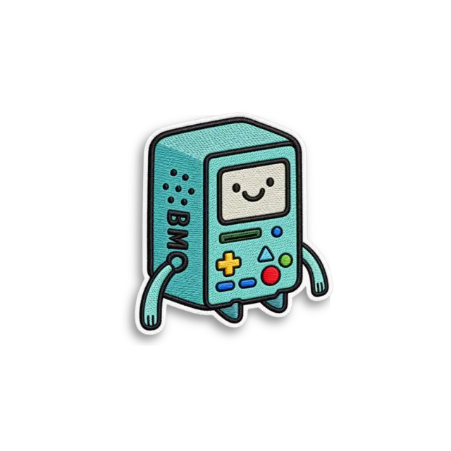Spielkonsole Patch-Sticker