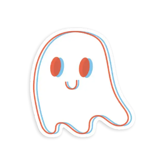 Acid Ghost Sticker