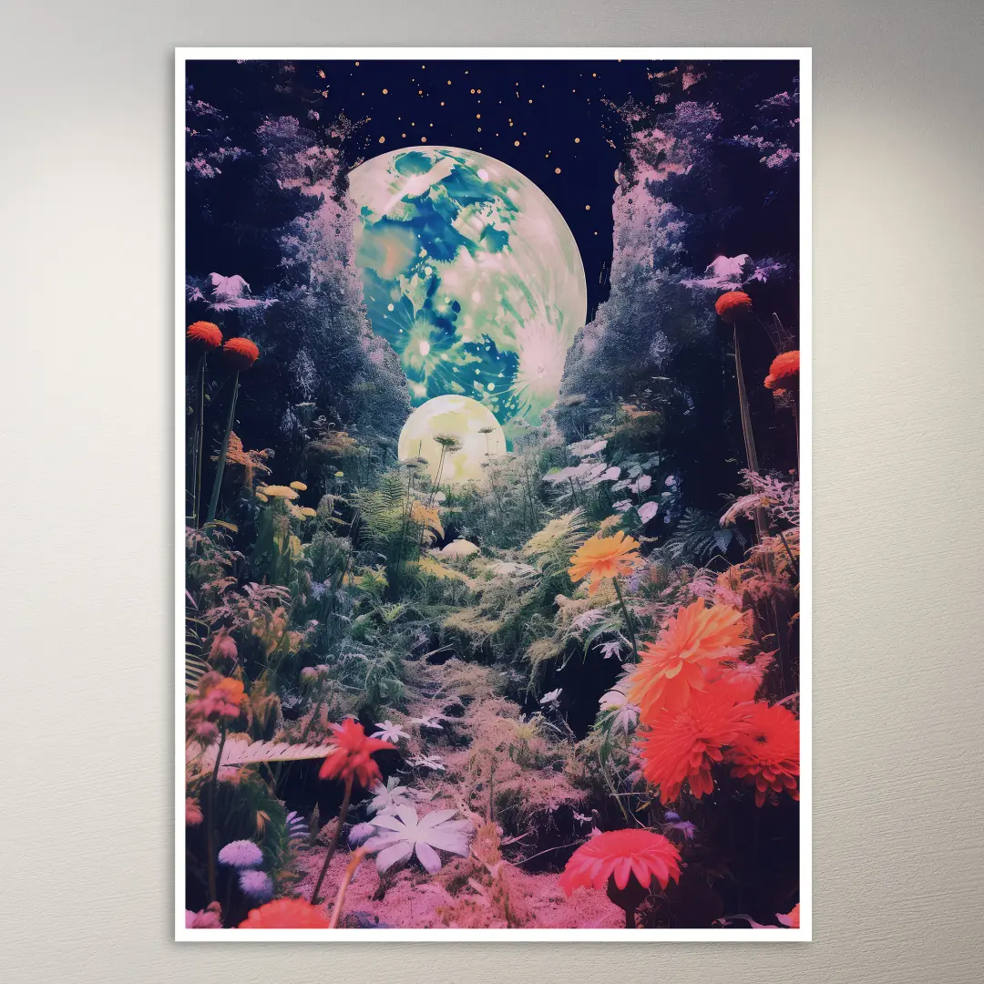 Trippy Kunst-Poster