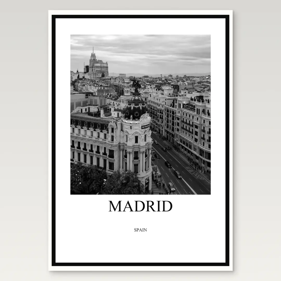Madrid Poster