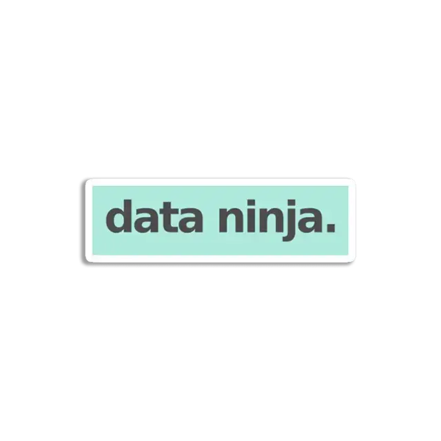 Data Ninja Sticker