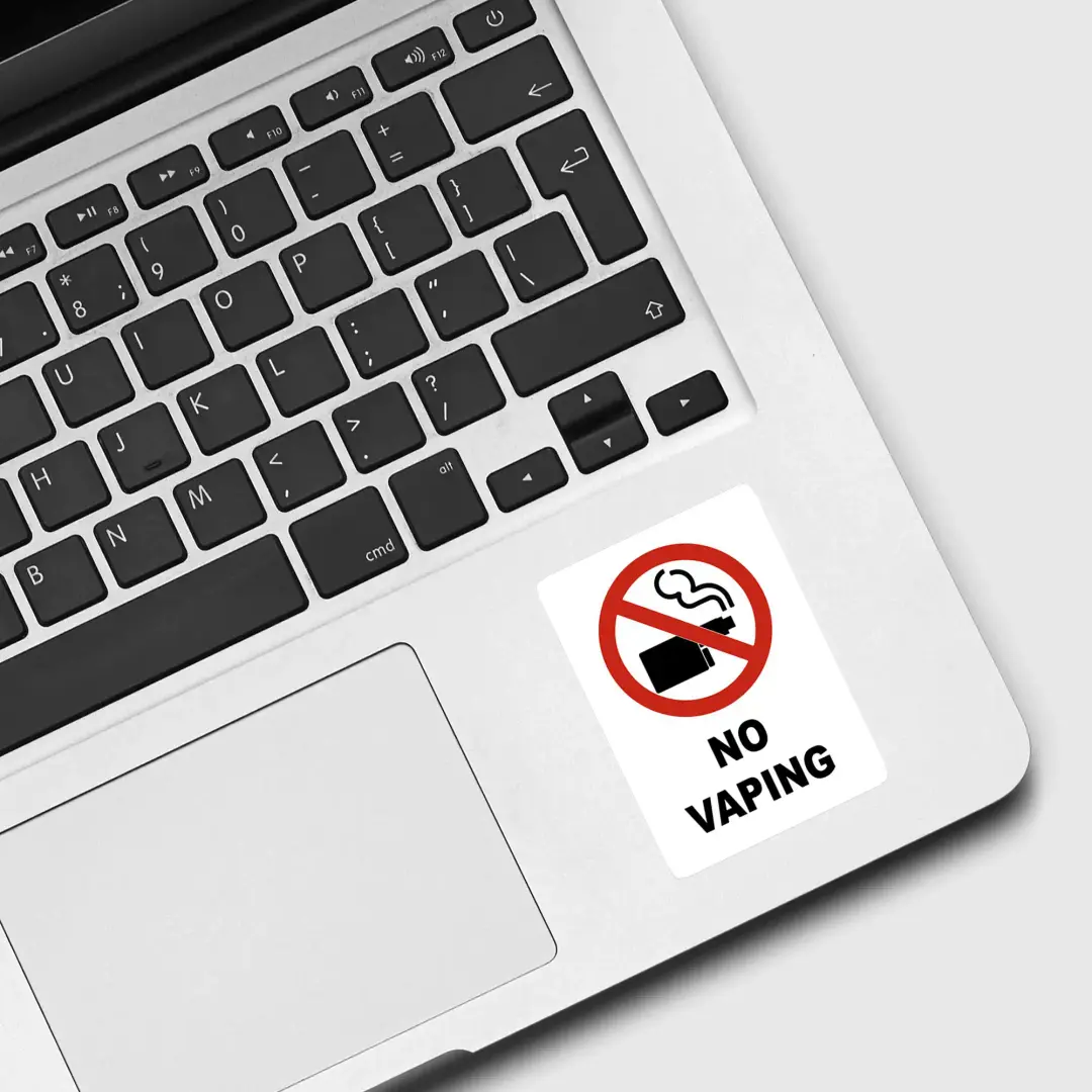 Dampfen verboten Sticker