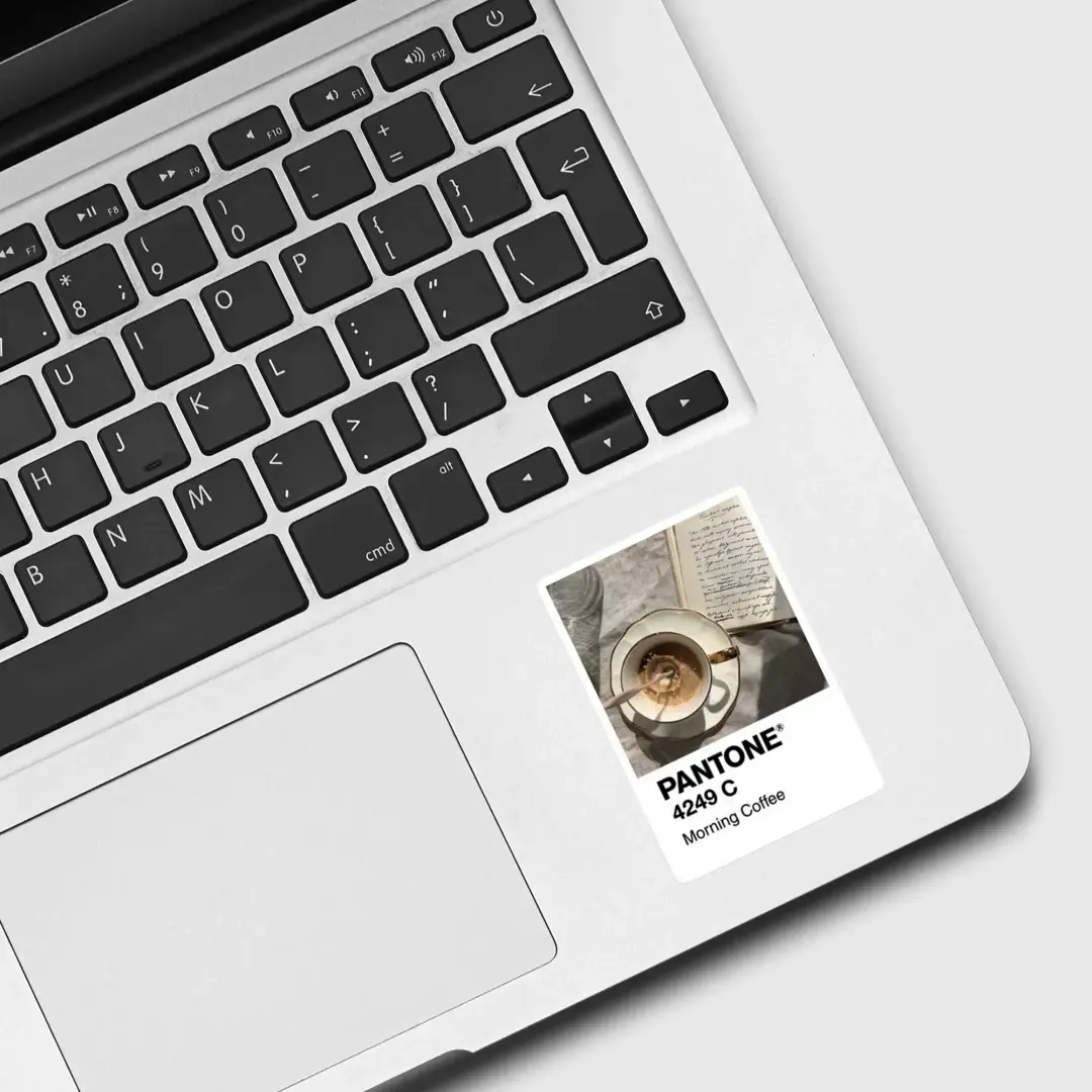 Pantone Morgenkaffee Sticker