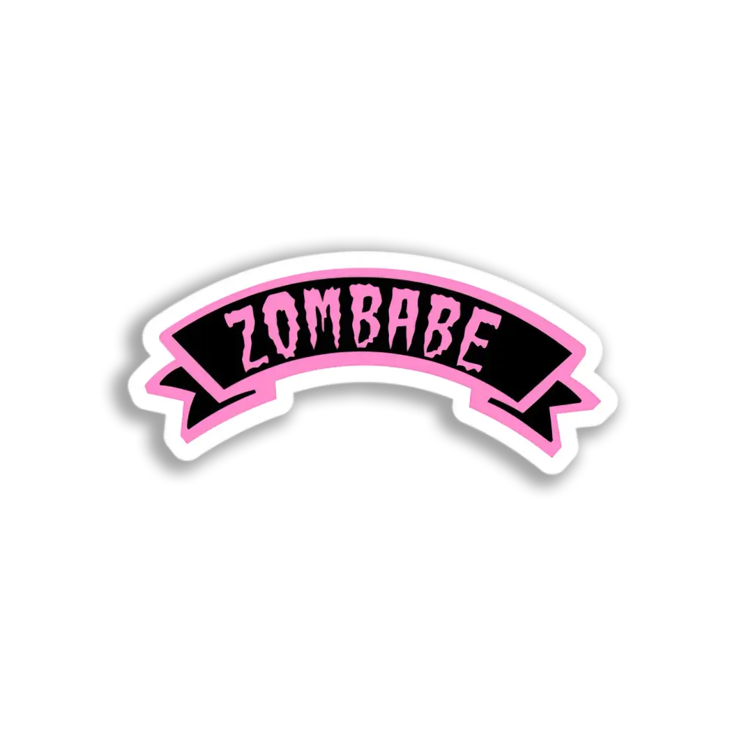 Zombabe Banner-Sticker