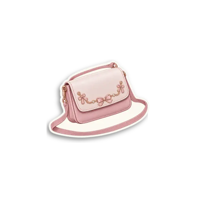 Pink Purse Sticker
