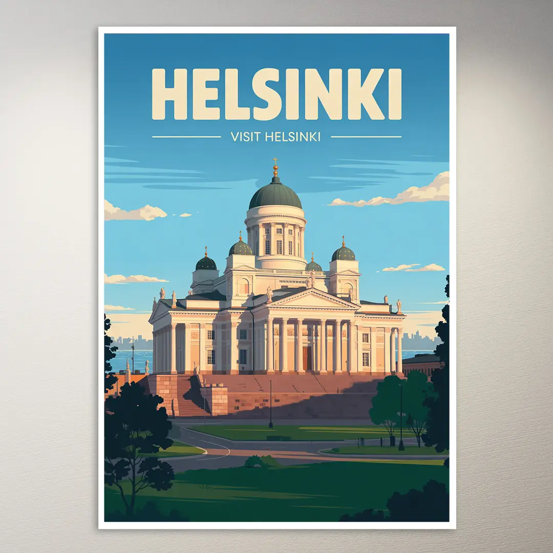 Helsinki Reiseposter