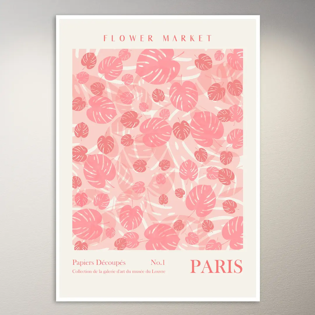Blumenmarkt Paris | Kunst-Poster